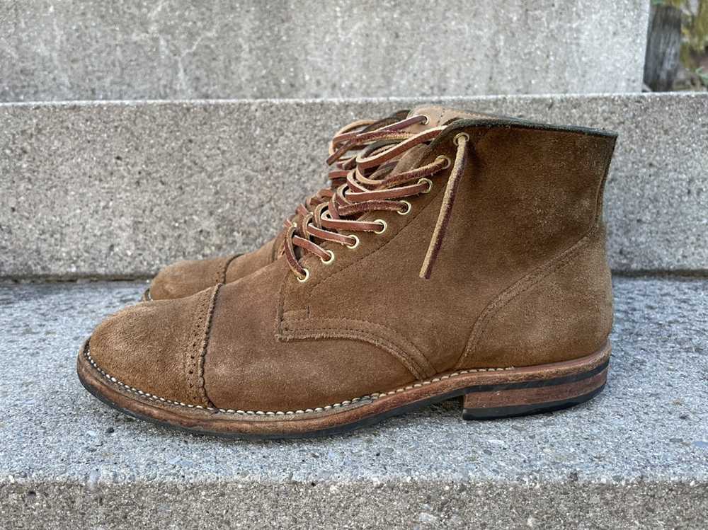 Viberg viberg 2030 service boots in suede leather… - image 11