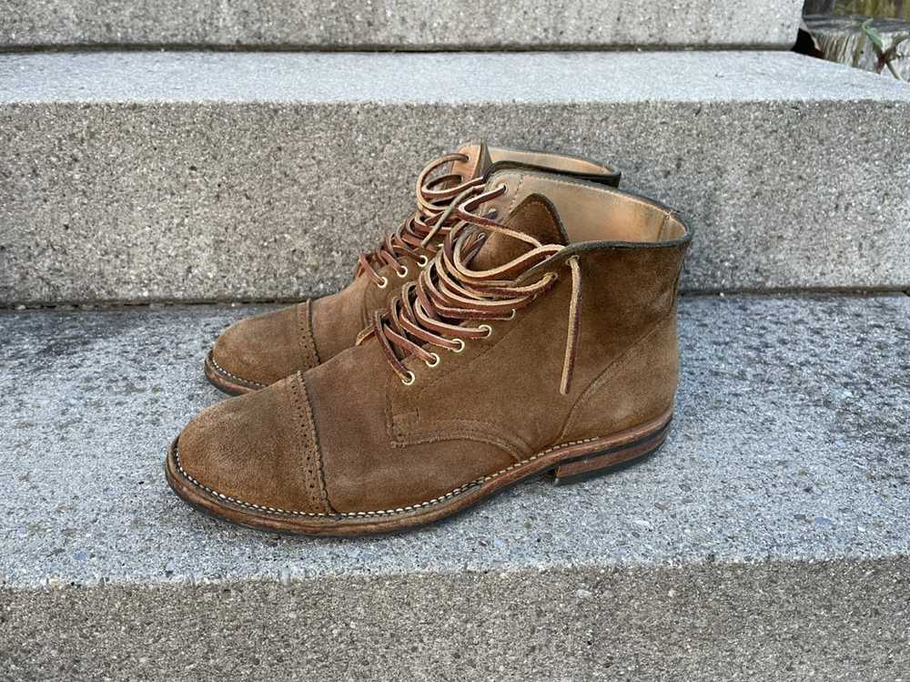 Viberg viberg 2030 service boots in suede leather… - image 2