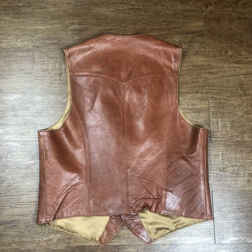 Genuine Leather × Leather × Vintage 70’s Silton G… - image 10