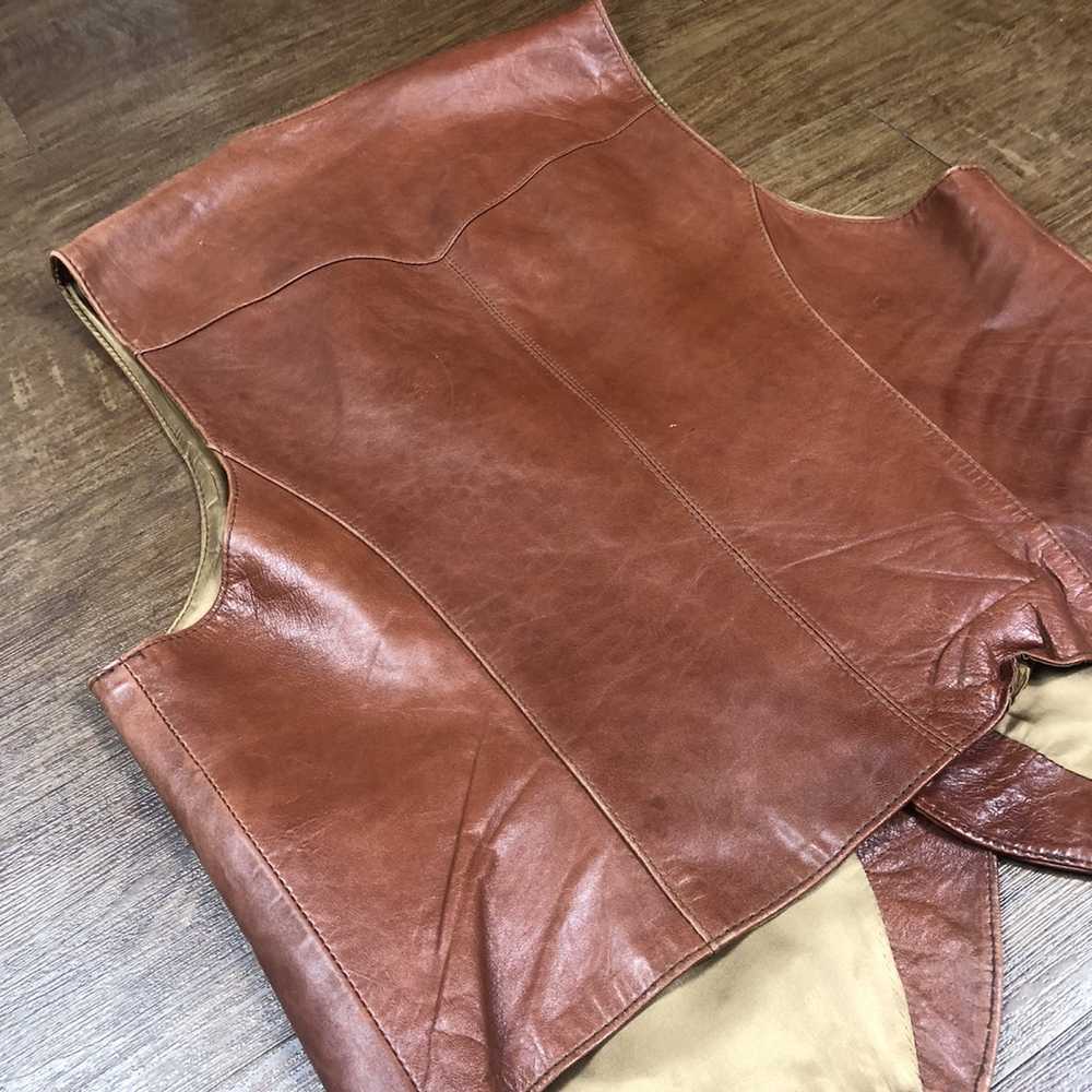 Genuine Leather × Leather × Vintage 70’s Silton G… - image 12