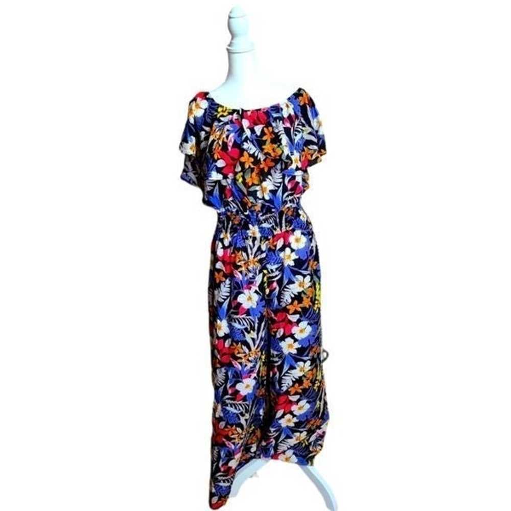 Pol floral jumpsuit New but no Tags Large - image 1