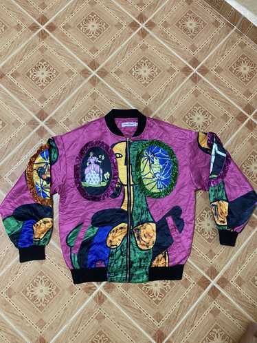 Art × Paloma Picasso × Picasso Picasso Art Bomber… - image 1