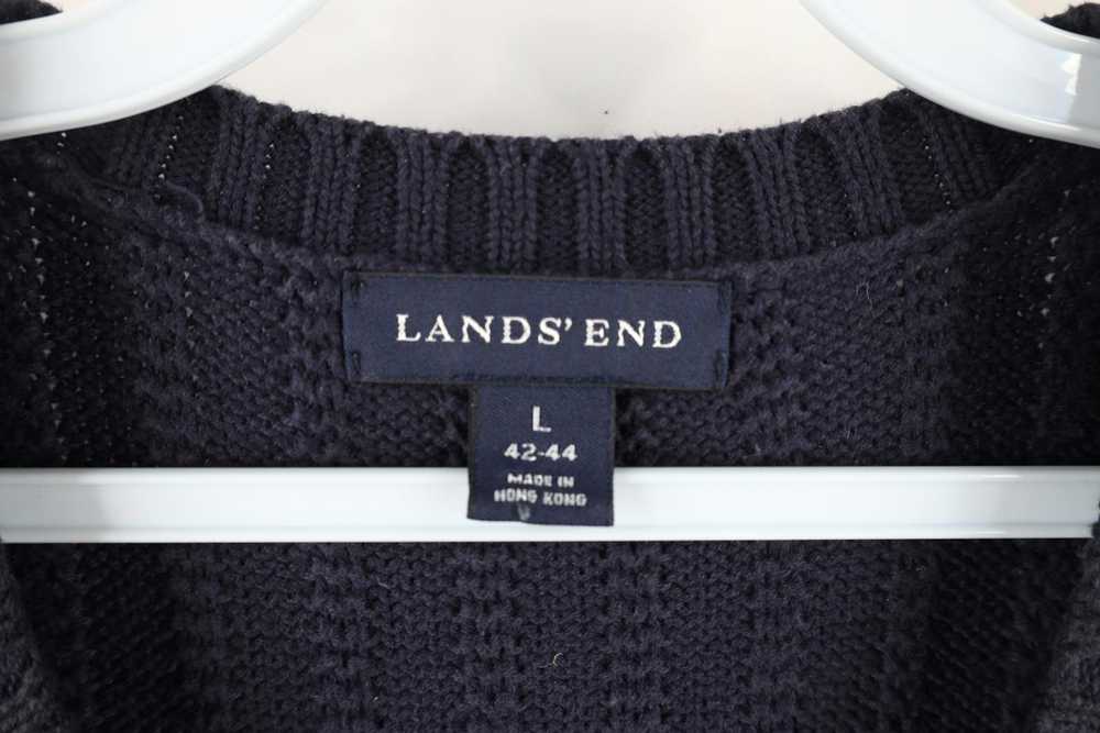 Lands End × Vintage Vintage 90s Lands End Cotton … - image 4