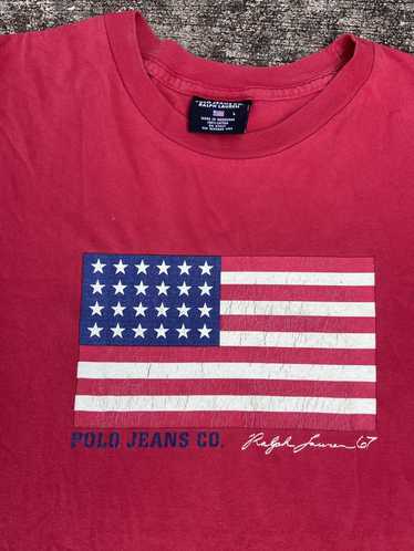 Polo Ralph Lauren Polo USA Country Flag Shirt - image 1