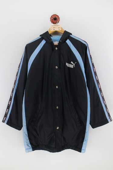 Puma Vintage 90's PUMA Parka Long Nylon Jacket Siz