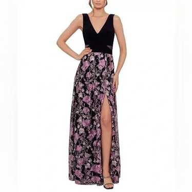 Xscape womens pink gown Gem