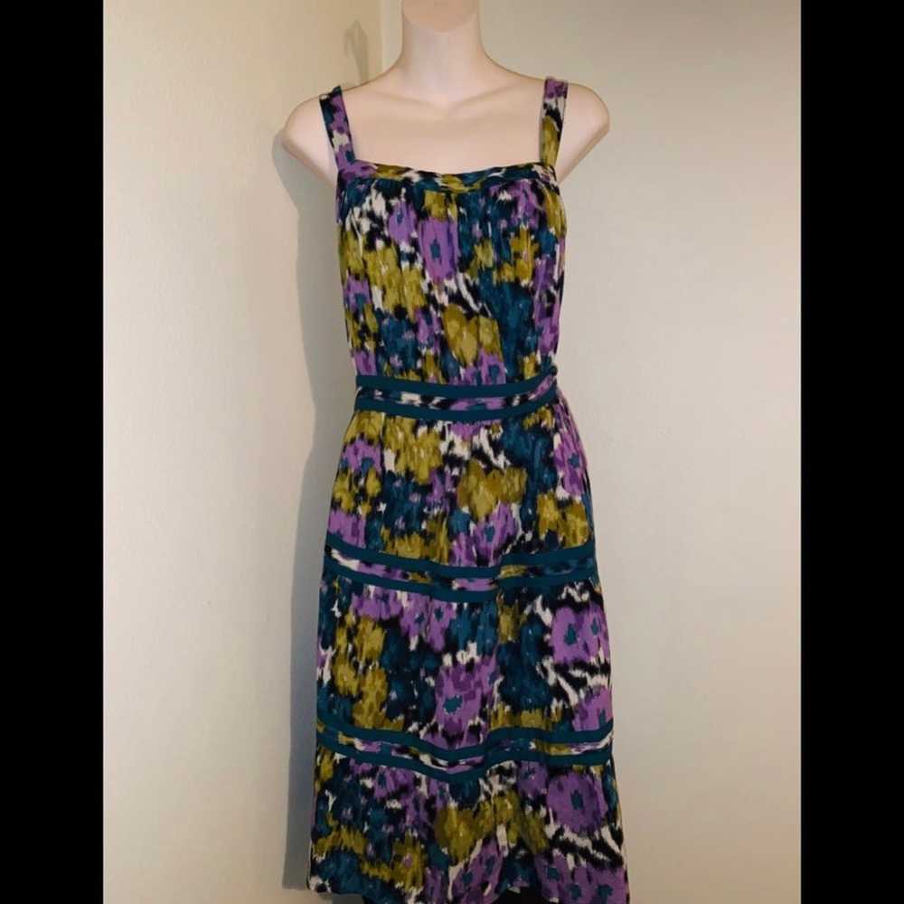 NWOT Elle Beautiful floral mid motif dress - image 4