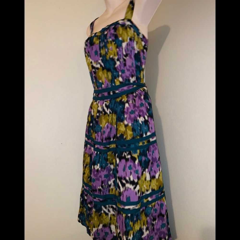 NWOT Elle Beautiful floral mid motif dress - image 5