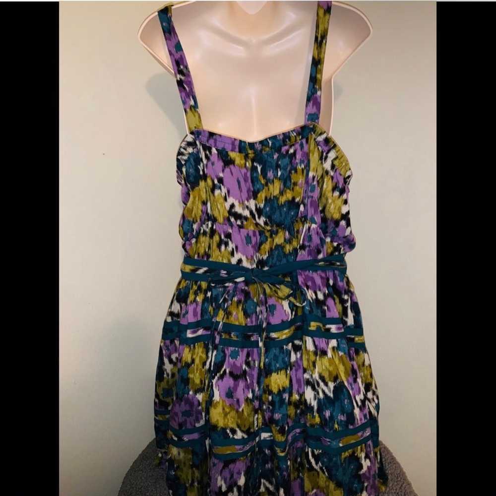 NWOT Elle Beautiful floral mid motif dress - image 7