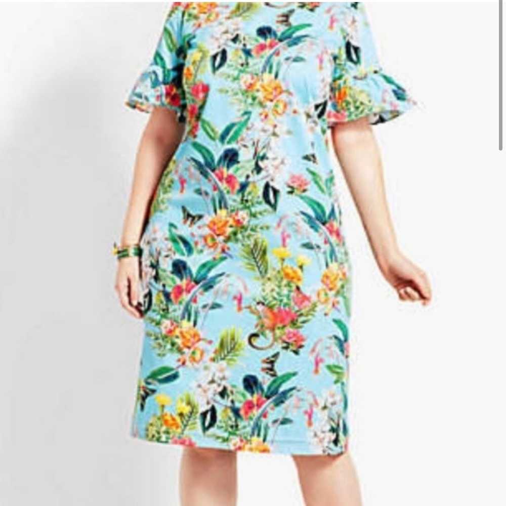 RSVP Talbots Floral Dress - image 1