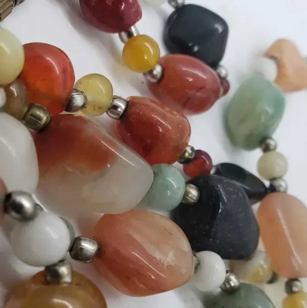 Gorgeous Natural Multicolor Polished Agates State… - image 2