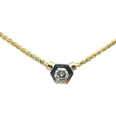 14KY .36ct Diamond Necklace