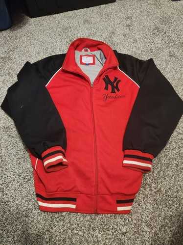 MLB NEW YORK YANKEES トラックジャケット アーカイブ 00s 9FORTY A-Frame トラッカー MLB Jacquard ニューヨーク