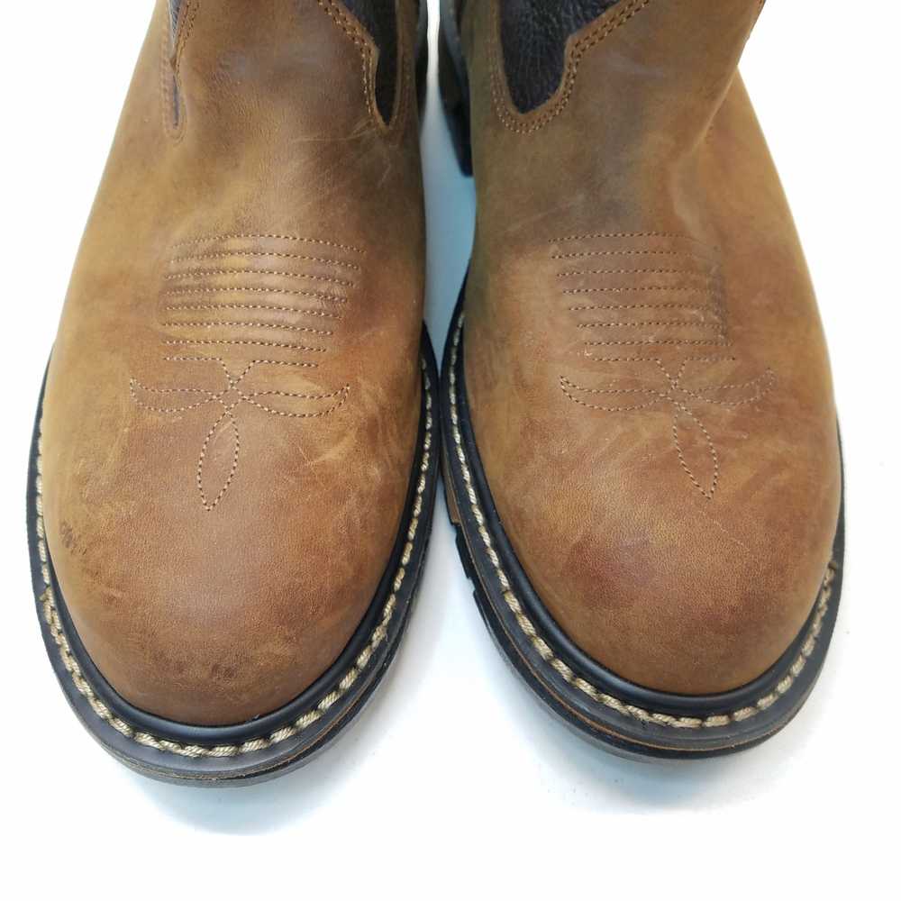 Rocky Leather Men's Boots Brown Size 12M - image 6