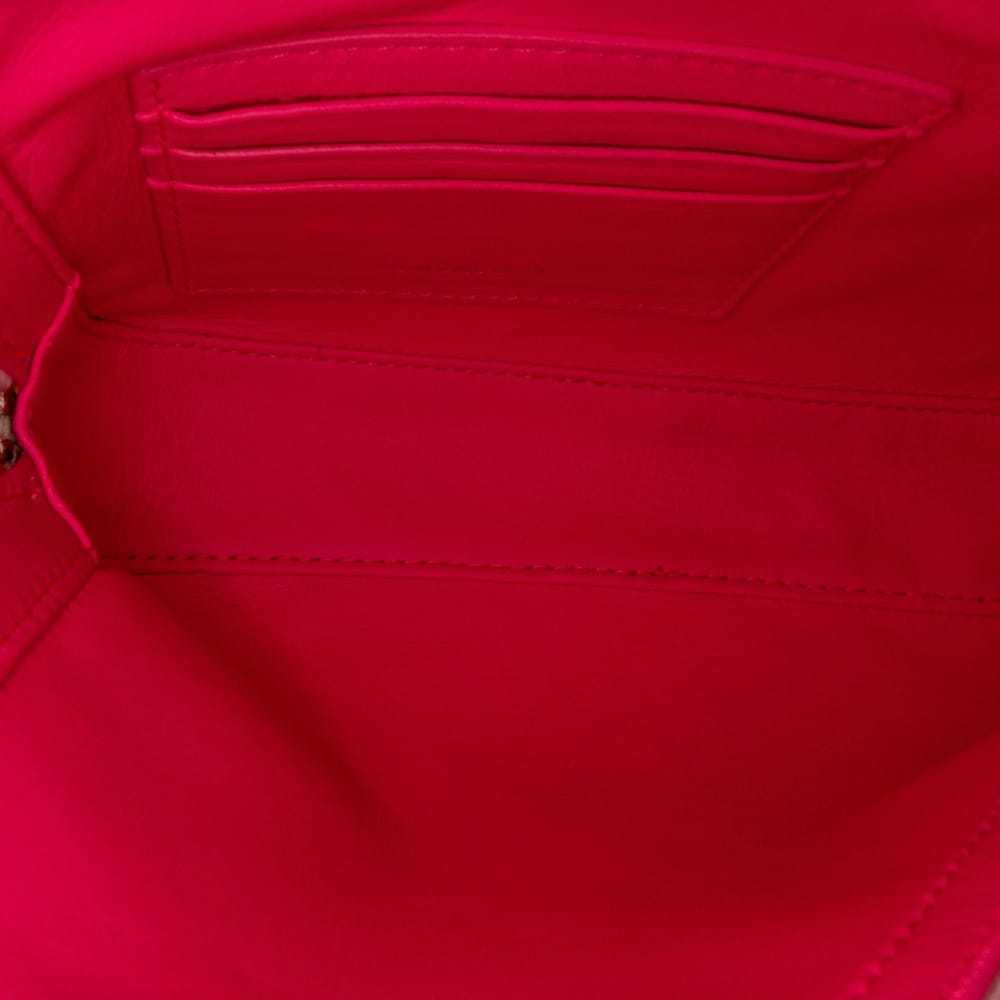Balenciaga Triangle leather clutch bag - image 5