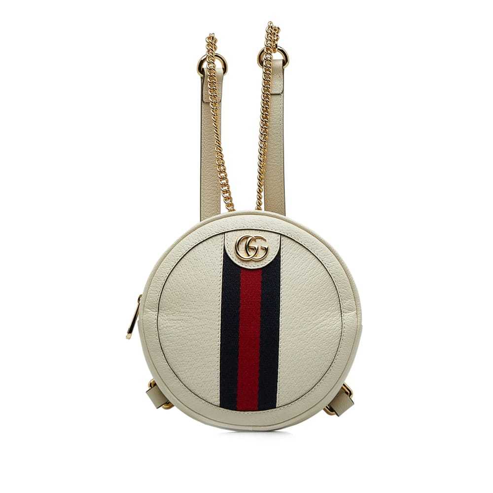 Gucci Ophidia Round leather backpack - image 1