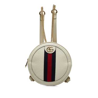 Gucci Ophidia Round leather backpack - image 1