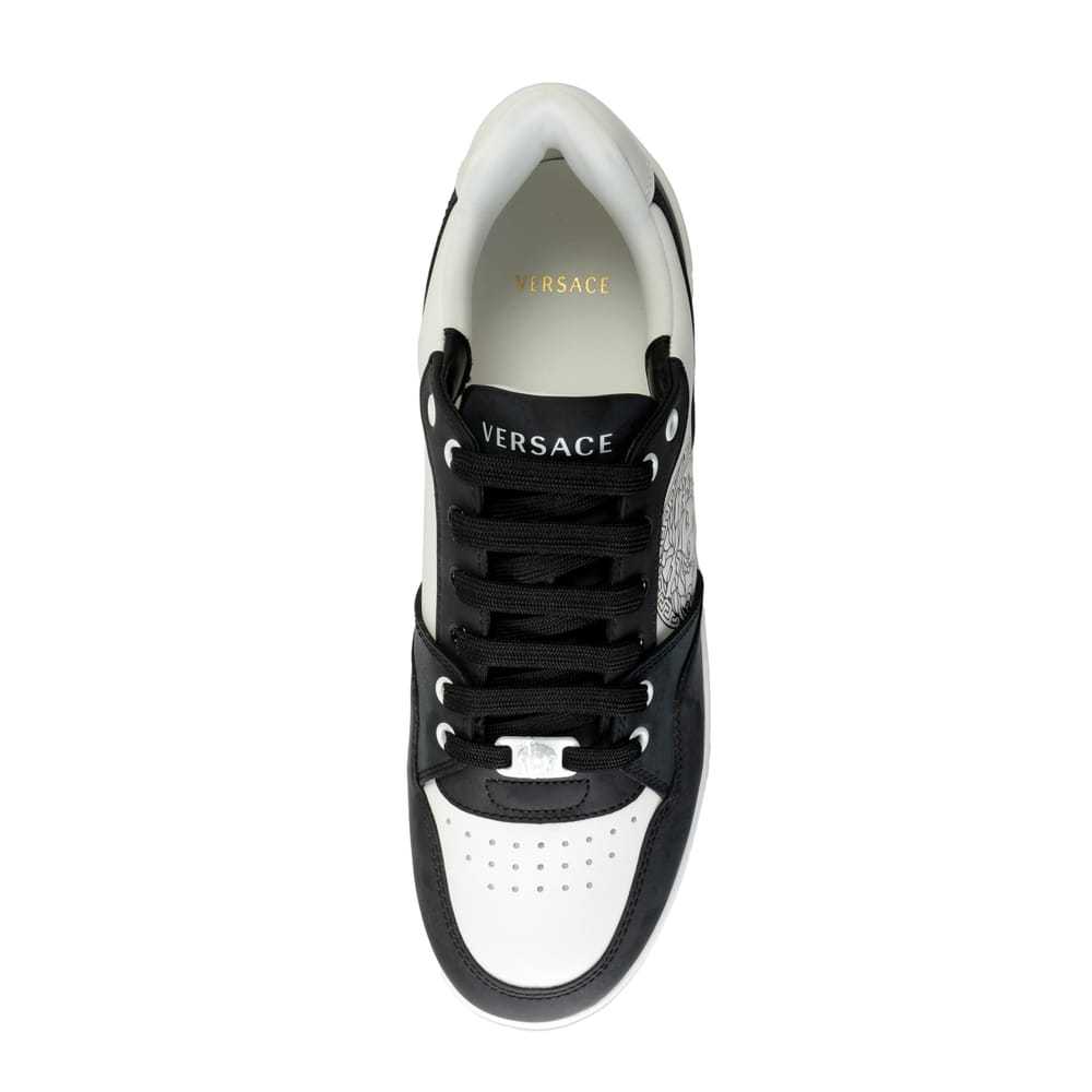 Versace Leather low trainers - image 3