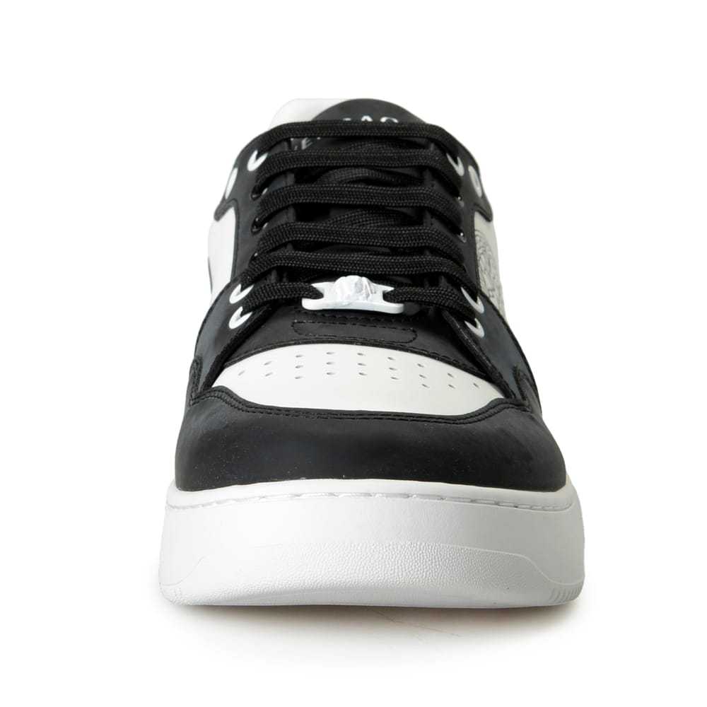 Versace Leather low trainers - image 7