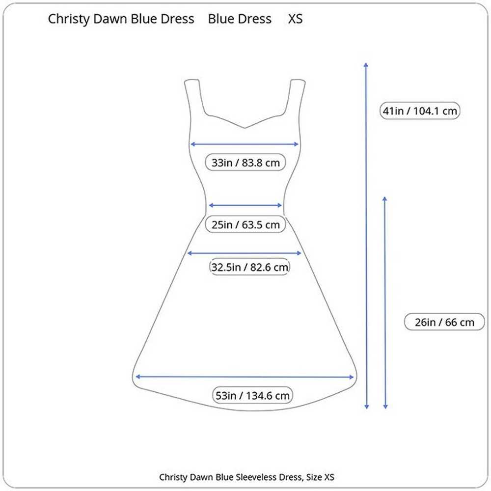 Christy Dawn Forest Sleeveless Classy Dress Open … - image 10
