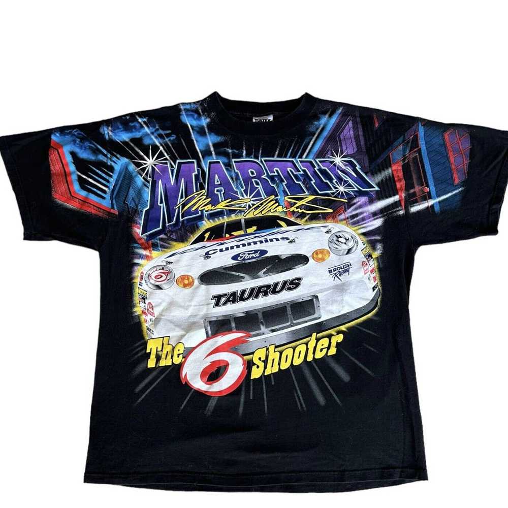 Tultex Vintage 1999 Mark Martin NASCAR Shirt XXL … - image 1