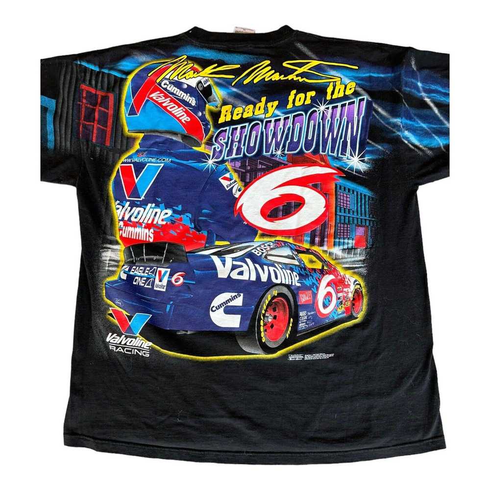 Tultex Vintage 1999 Mark Martin NASCAR Shirt XXL … - image 3