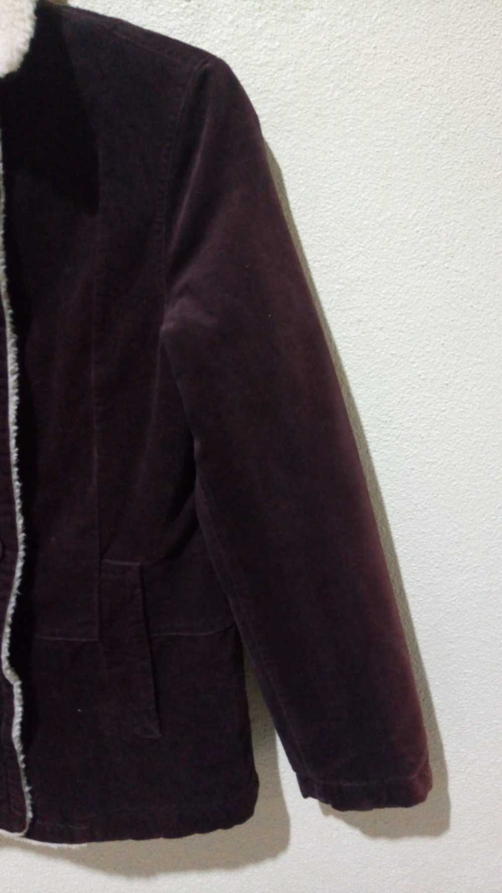 Japanese Brand Giordano Velvet Jacket size S - image 3