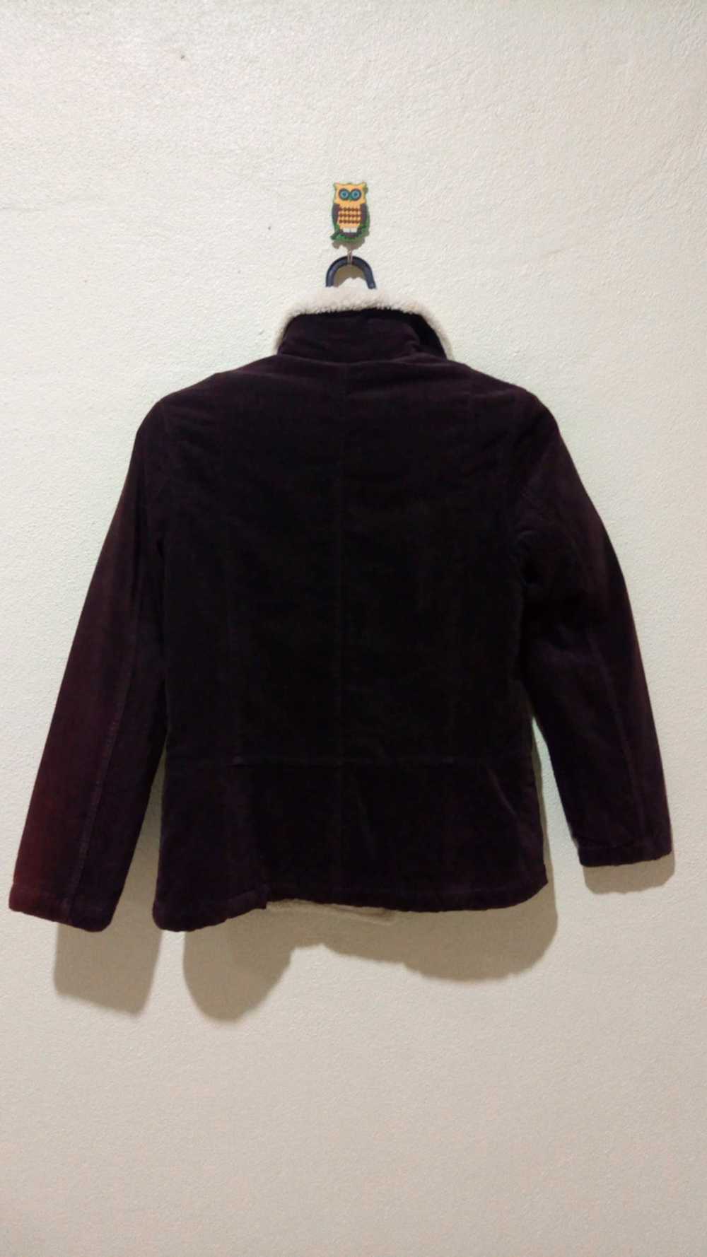 Japanese Brand Giordano Velvet Jacket size S - image 5