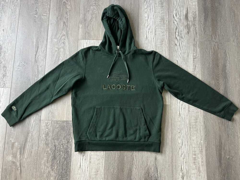 Lacoste Lacoste Dark Green Hoodie - image 1