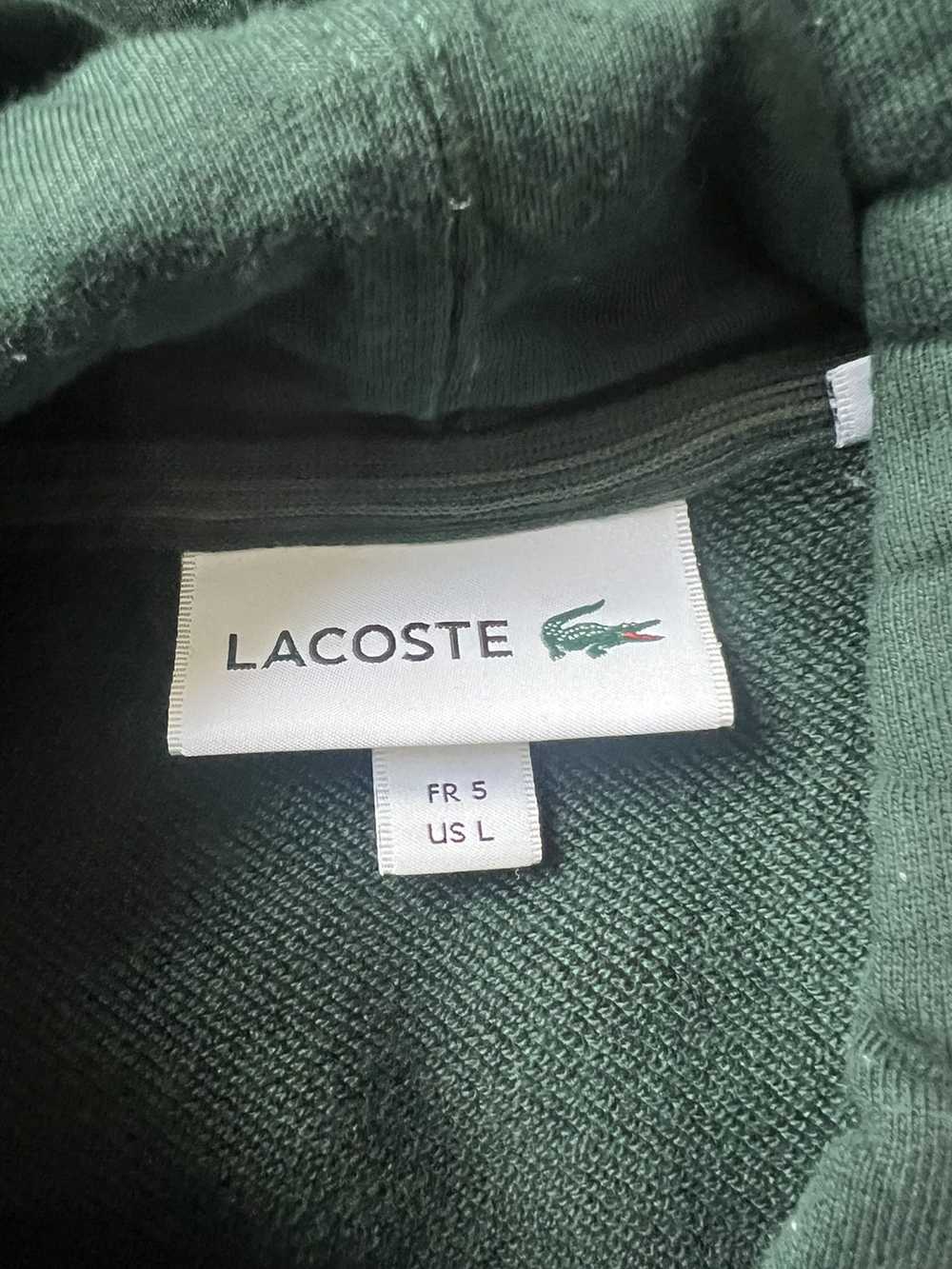 Lacoste Lacoste Dark Green Hoodie - image 3