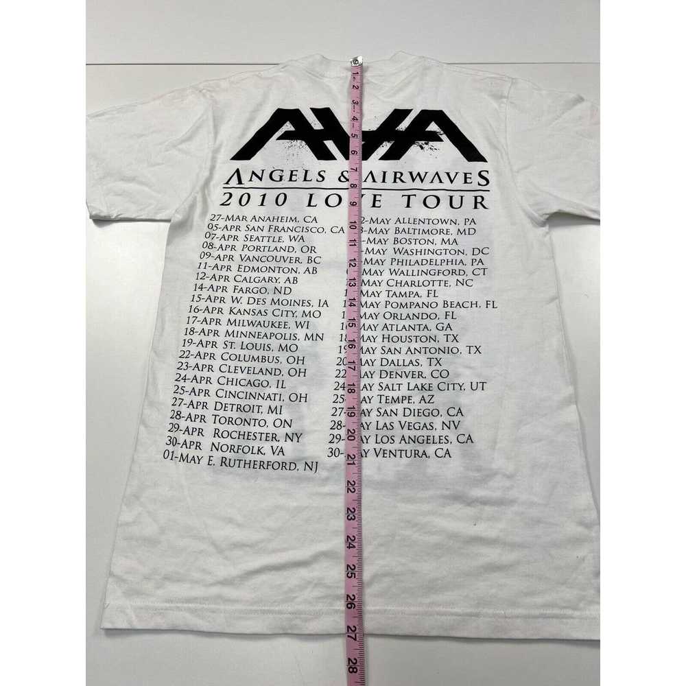 Tultex Angels & Airwaves Shirt Small LOVE Tour 20… - image 3