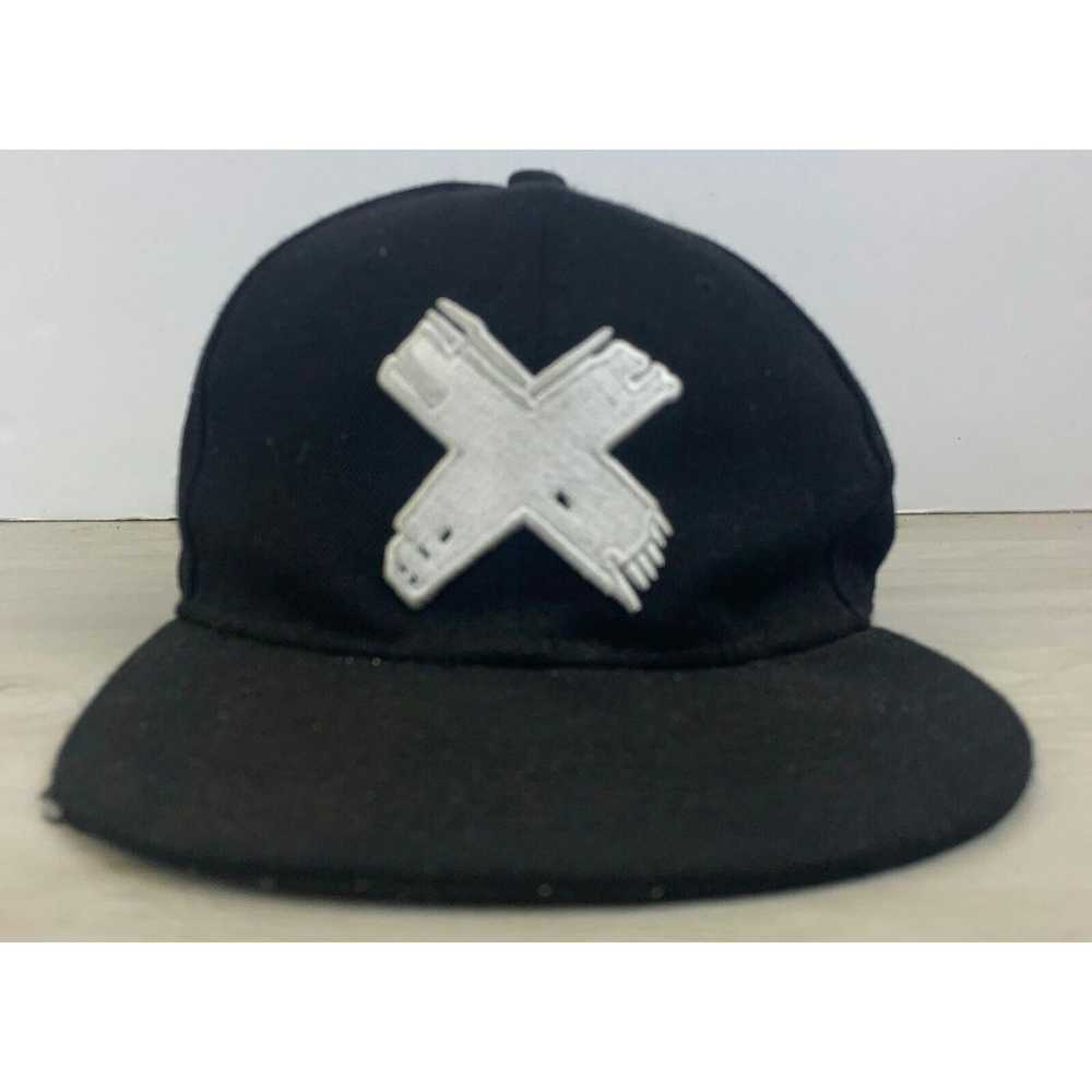 Other X Hat W Like Black Snapback Hat Adult OSFA … - image 1