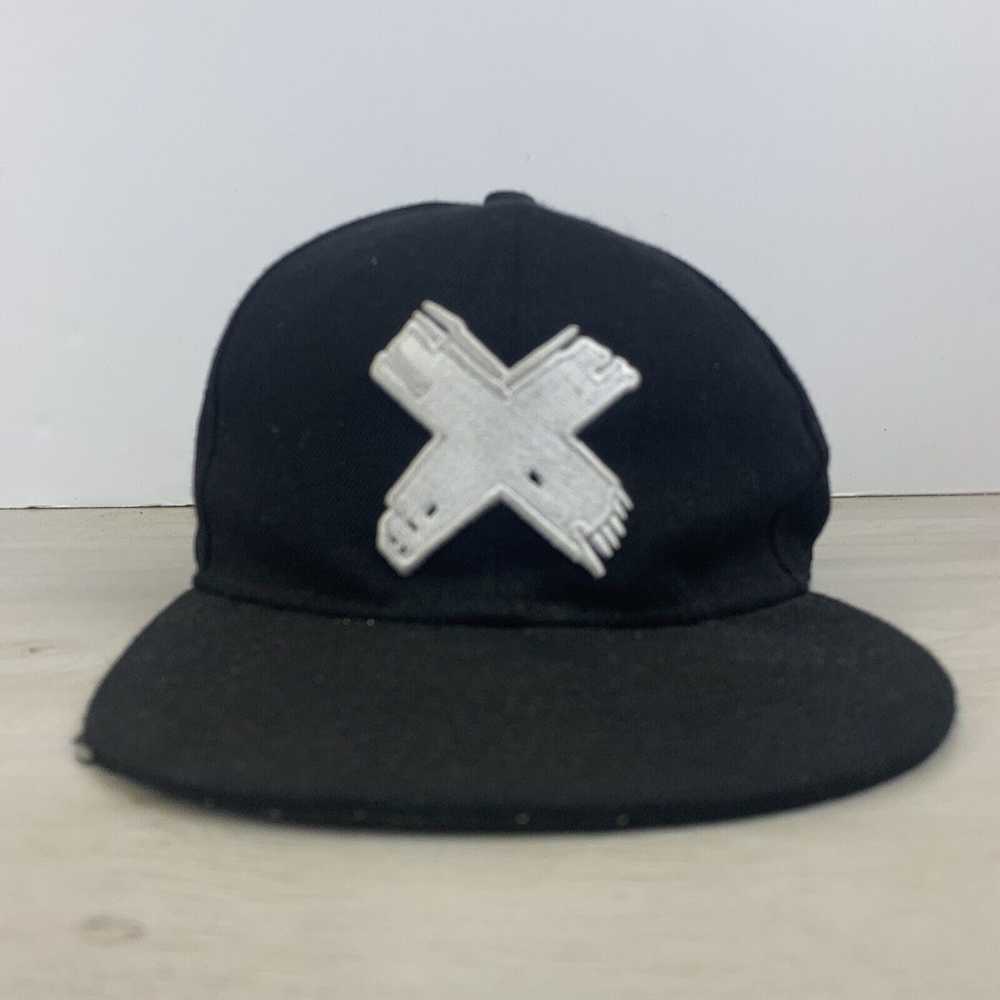 Other X Hat W Like Black Snapback Hat Adult OSFA … - image 2