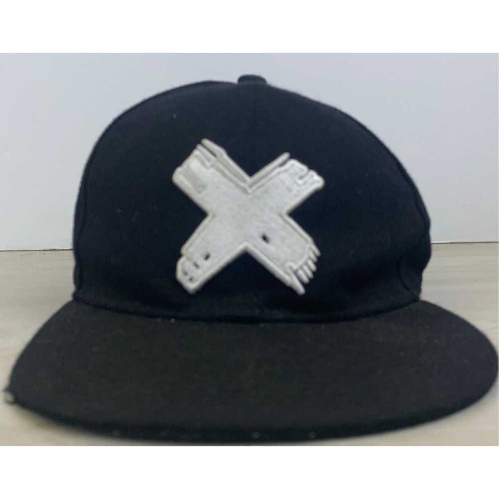 Other X Hat W Like Black Snapback Hat Adult OSFA … - image 3