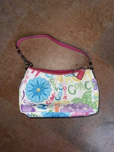 Coach rare daisy multi color coach bag