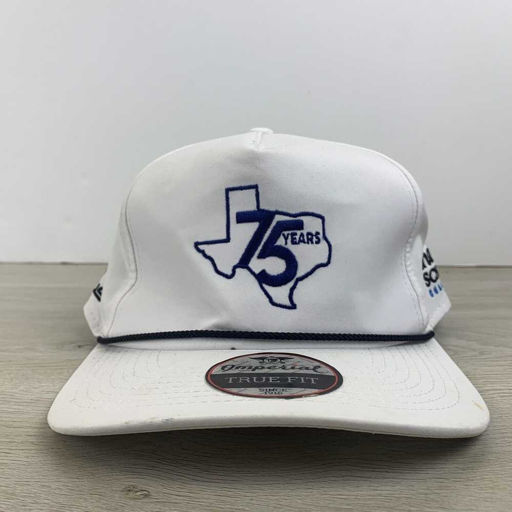 Other Texas 75 Years Hat White Snapback Adult OSF… - image 2