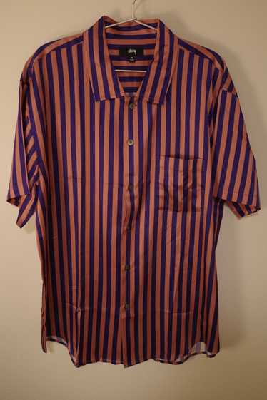 Stussy Stüssy Striped Silk Shirt