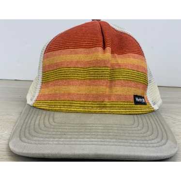 Hurley Hurley Gray Hat Orange Snapback Adult OSFA 