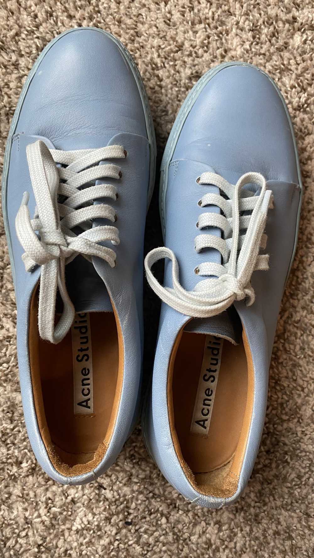 Acne Studios leather sneakers - image 3