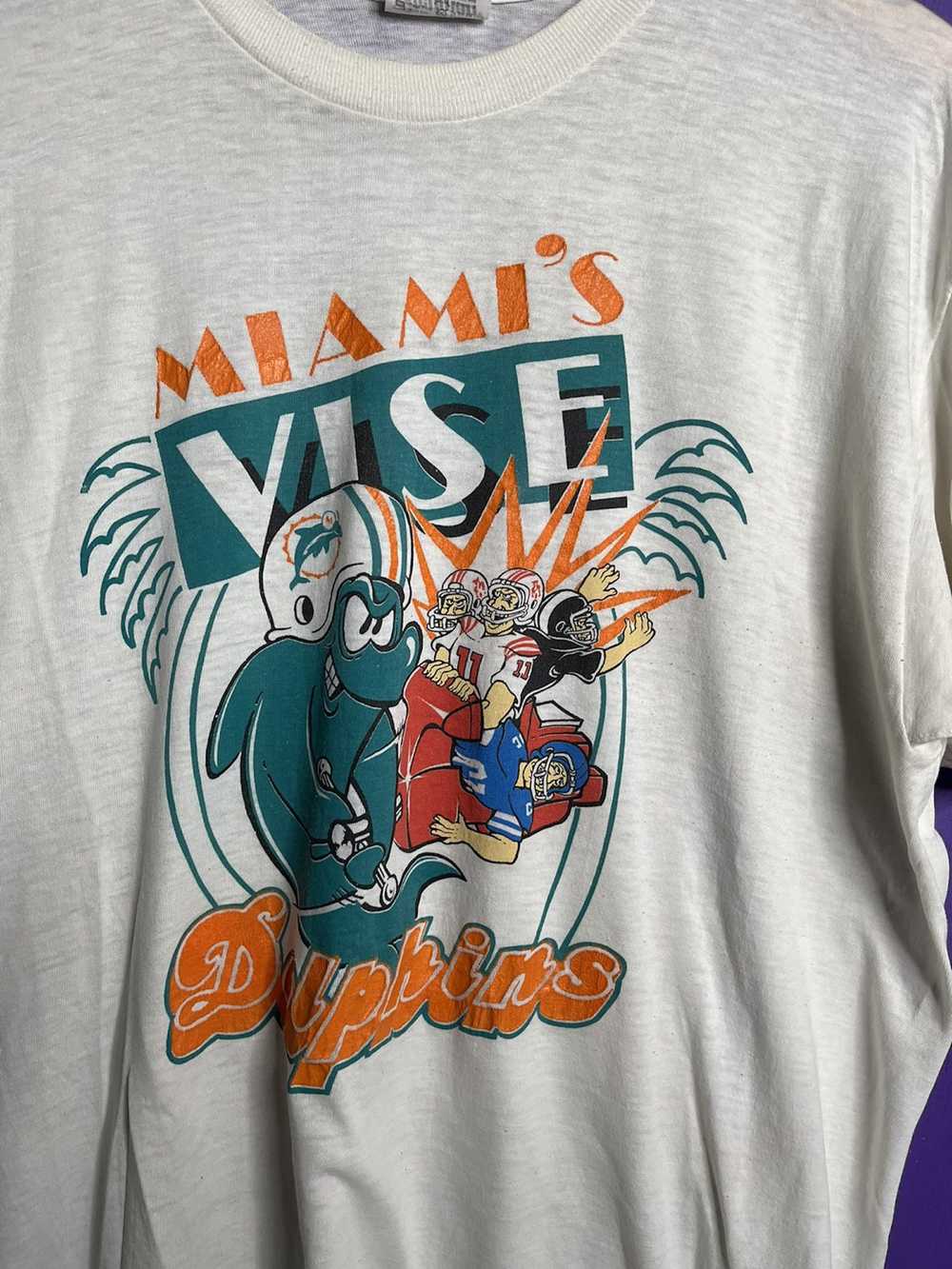 Made In Usa × NFL × Vintage Vintage 80s Miami Dol… - image 3