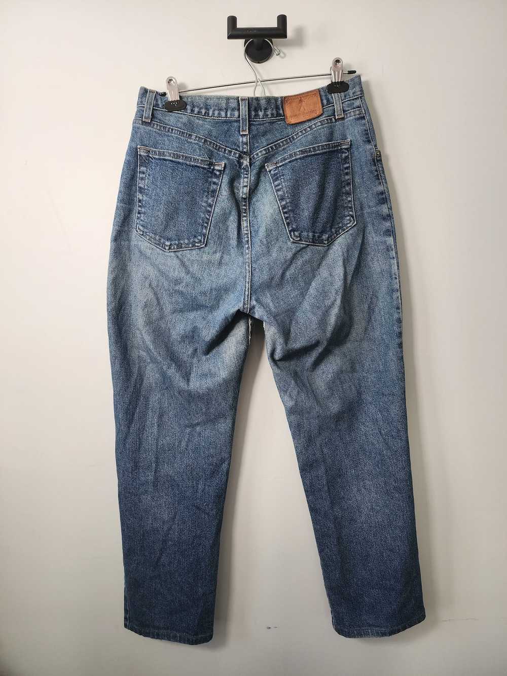 Distressed Denim × Made In Canada Vintage French … - image 1
