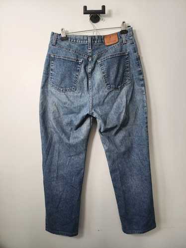 Distressed Denim × Made In Canada Vintage French … - image 1