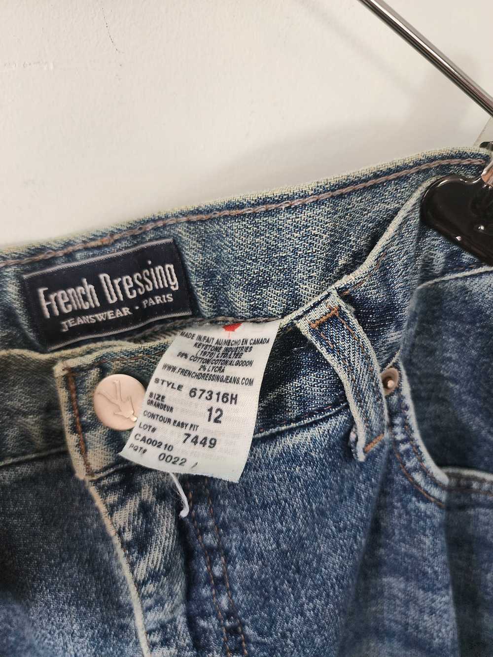Distressed Denim × Made In Canada Vintage French … - image 2