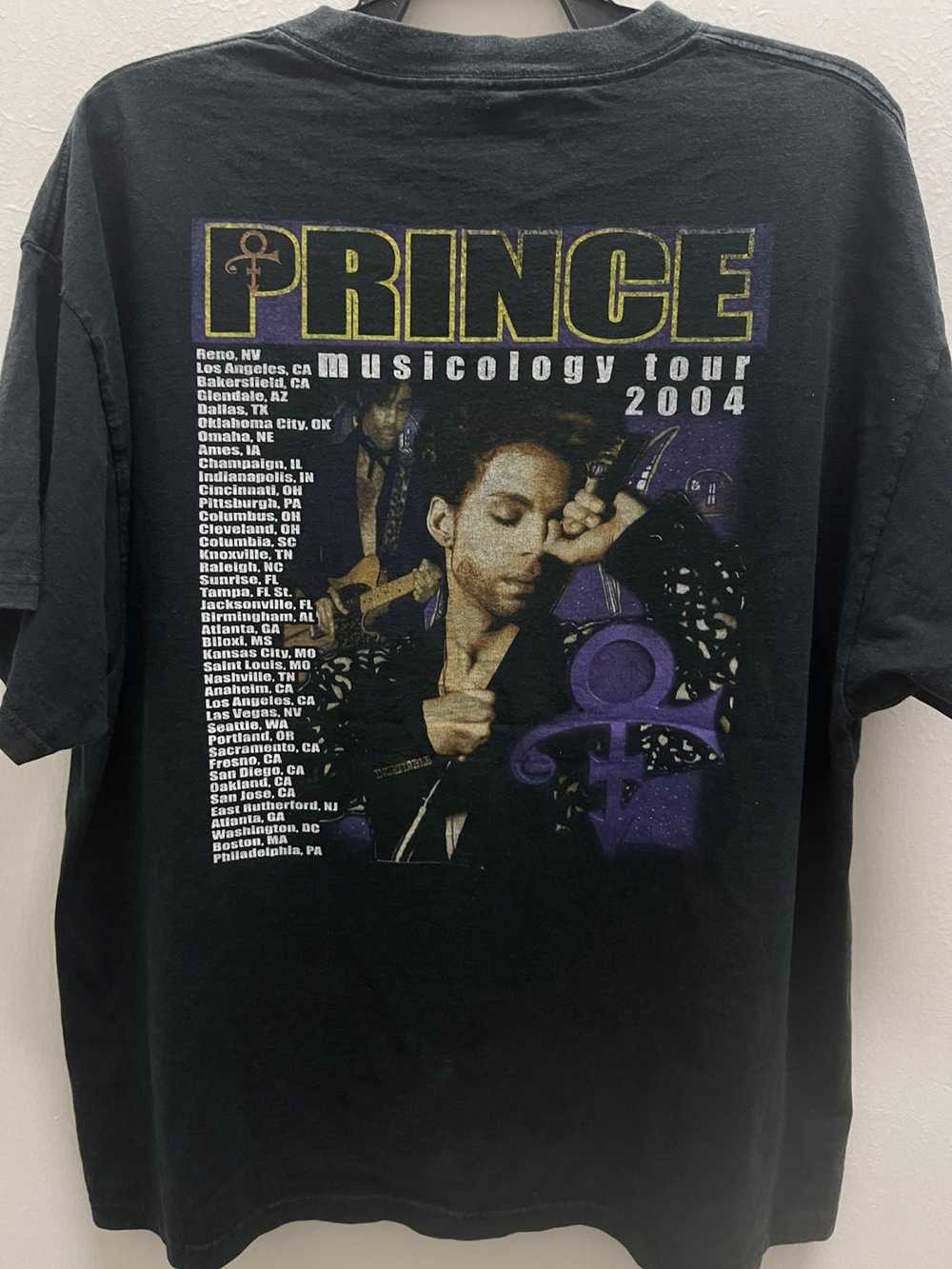 Tour Tee × Vintage vintage Y2K prince musicology … - image 2