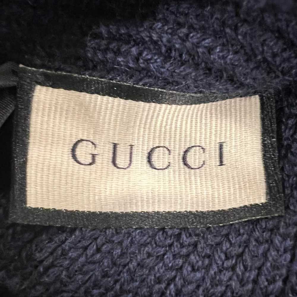 Gucci Gucci GG Logo Wool Beanie - image 6