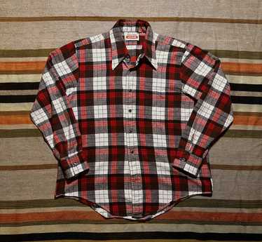 60s〜 KENTFIELD plaid rayon shirt