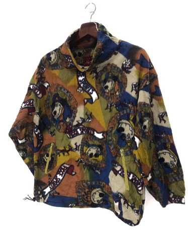 Goldwin × Japanese Brand All over print Fleece sp… - image 1