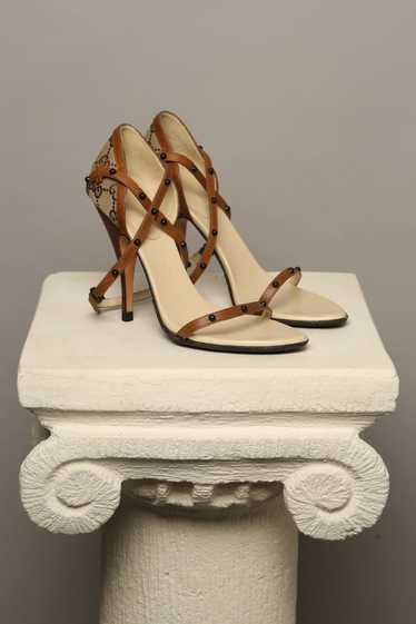 Gucci Rare GUCCI Monogram Sandals - image 1