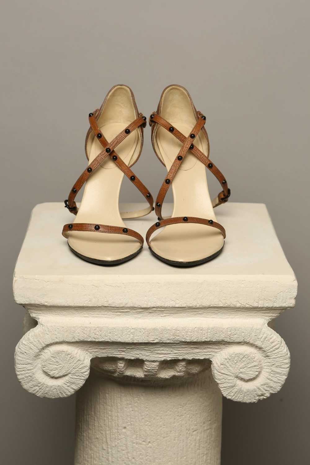 Gucci Rare GUCCI Monogram Sandals - image 3