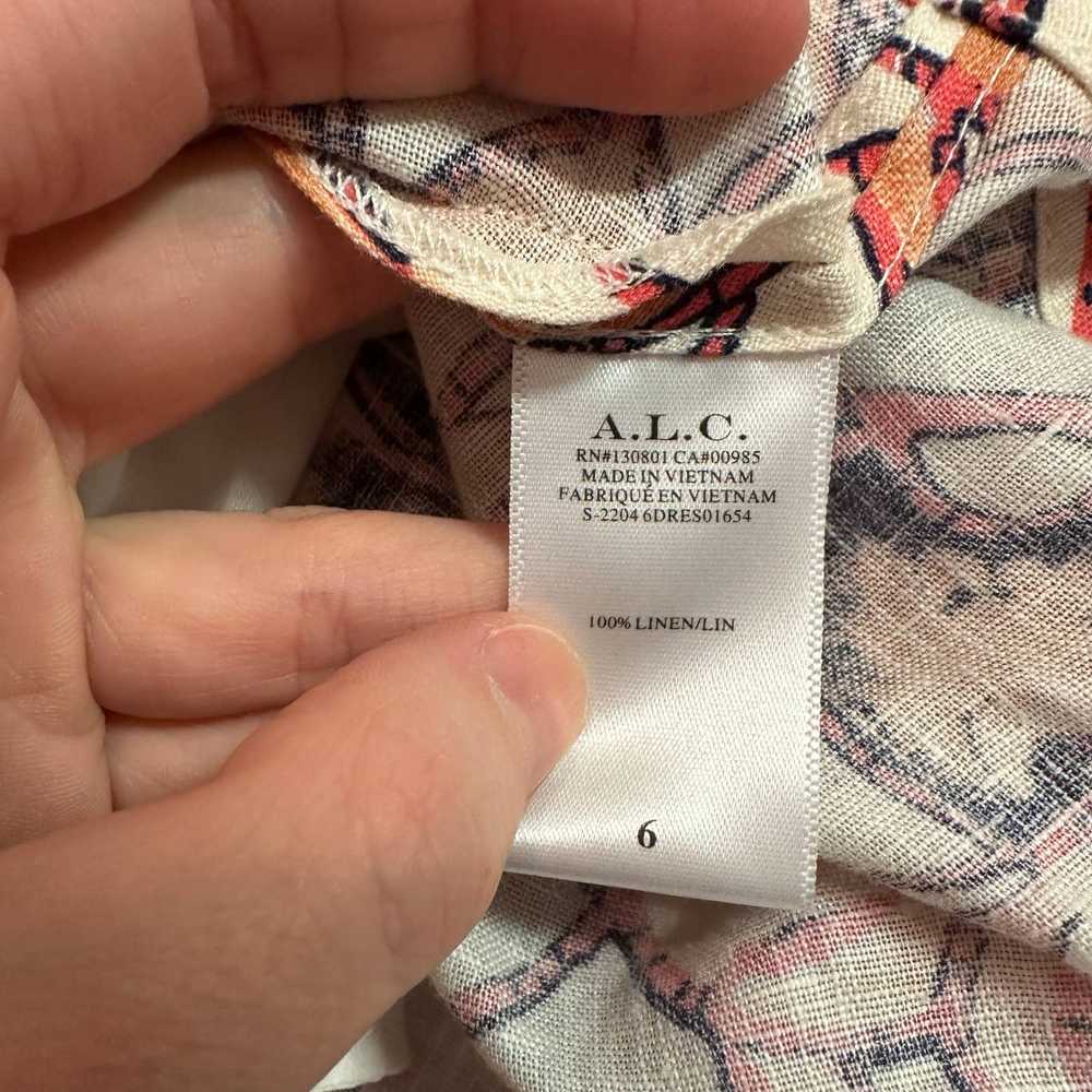 A.L.C. NEW A.L.C. Salina Linen Mini Dress - image 10